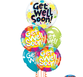 Colourful Get Well Bouquet